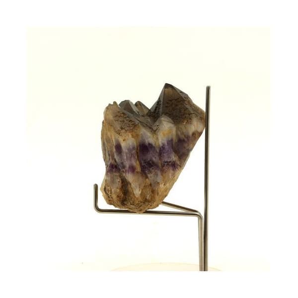 Rök-kvarts Fantom Ametist - Pégut - 427,0 ct - Äkthetscertifikat - 59x45x42 mm - Grå