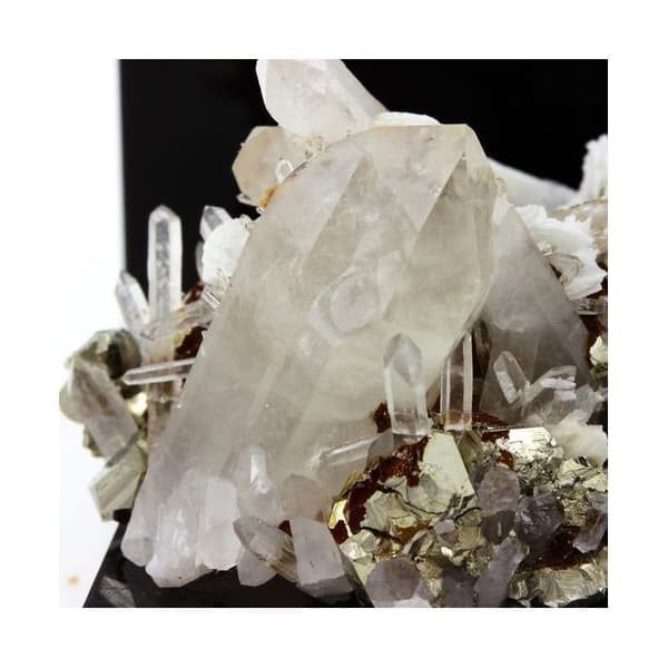 Kvarts, Pyrit, Barite, Siderit 276,8 karat