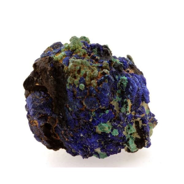 Chessylite (Azurite) + Cuprite 47,11 karat