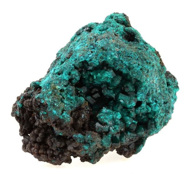 Dioptas + Descloizite 481,4 karat