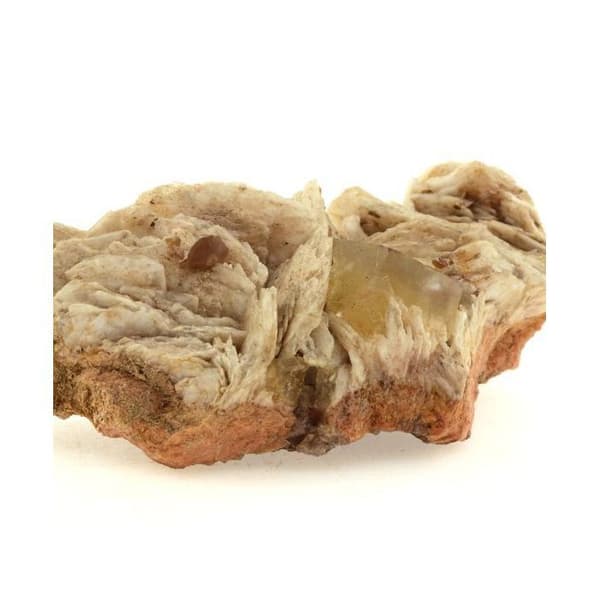 Wulfenit + Barite + Fluorit 489,3 karat