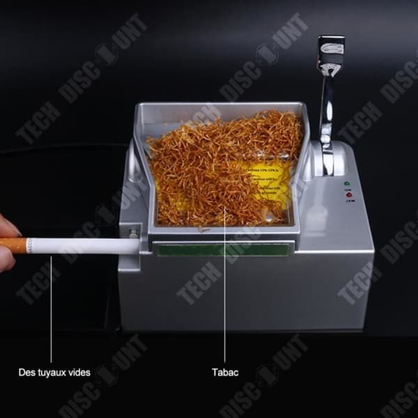 TD® automatisk elektrisk cigarettrulle cigarettrulle med cigarettextraktor cigarettlåda