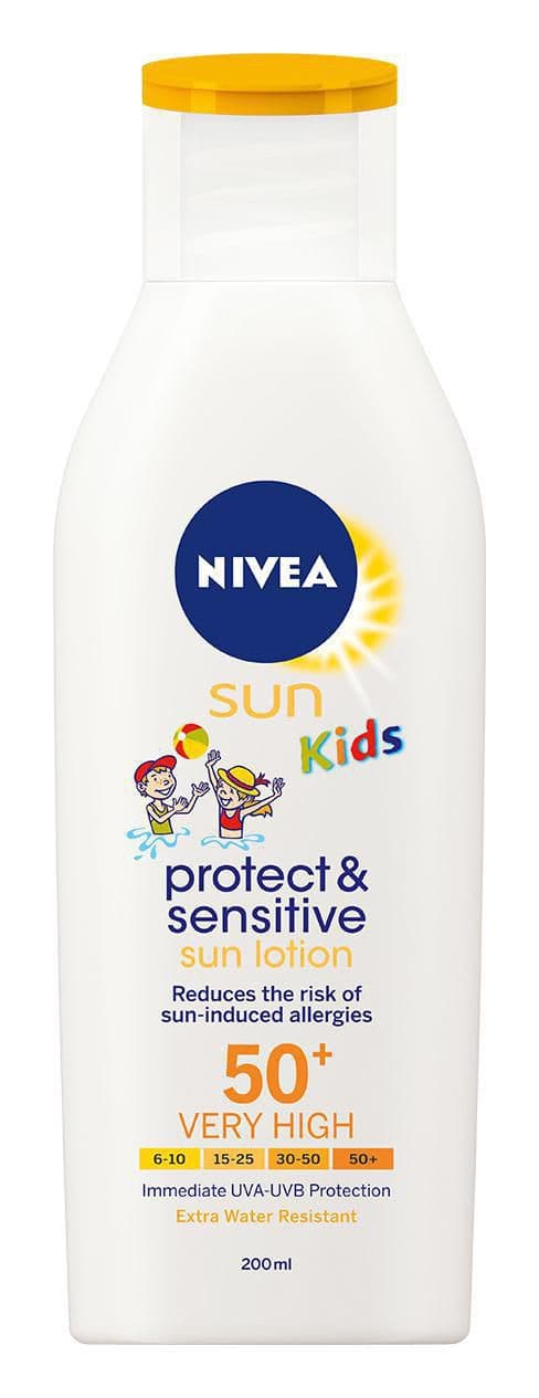Solskydd NIVEA Kids 50+ 200ml
