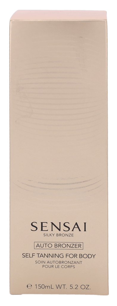 Sensai Silky Bronze Self Tanning For Body