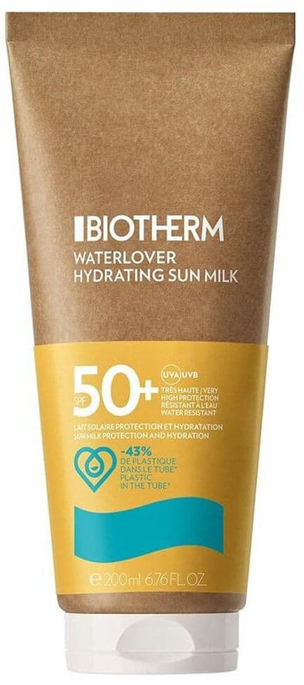 Protecteur Solaire Waterlover Hydrating Sun Milk Biotherm SPF 50+ (200 ml)
