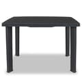 Miniatyrbilde 2 av 5: vidaXL Hagebord antrasitt 101x68x72 cm plast