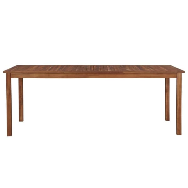 vidaXL havebord 200x100x74 cm massivt akacietræ