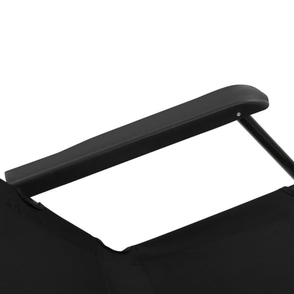 vidaXL foldbare liggestole 2 stk. med fodstøtter stål blå