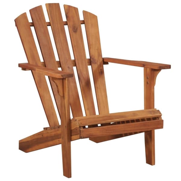 vidaXL Adirondack-puutarhatuoli jalkatuella akaasiapuu