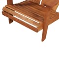 Pikkukuva 5 / 8: vidaXL Adirondack-puutarhatuoli jalkatuella akaasiapuu