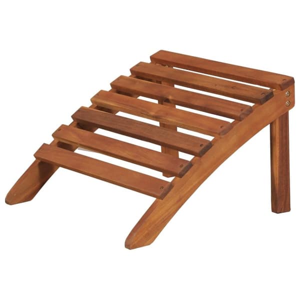 vidaXL Adirondack-puutarhatuoli jalkatuella akaasiapuu
