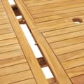 Miniatyrbild 8 av 11: vidaXL Trädgårdsbord utdragbart 150-200x100x75 cm massiv teak