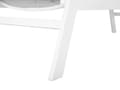 Miniatyrbillede 8 af 9: Havestol, grå aluminium 190 x 66 cm justerbart ryglæn