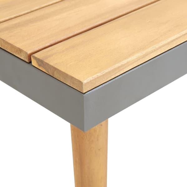 vidaXL Hagesalongbord 60x60x31,5 cm heltre akasie change2