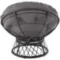 Miniatyrbillede 4 af 10: Polyrattan havestol Gargano - sort