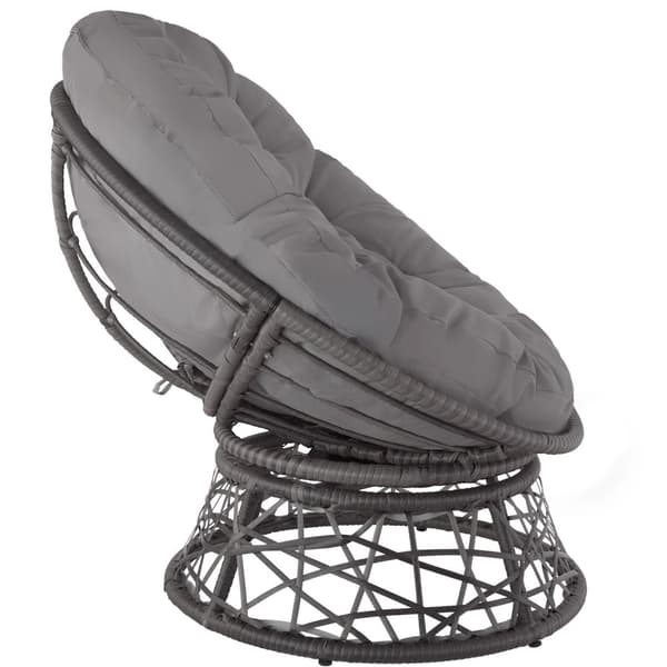 Polyrattan havestol Gargano - grå