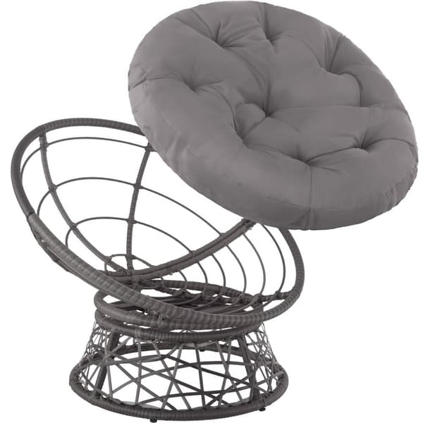 Polyrattan havestol Gargano - grå