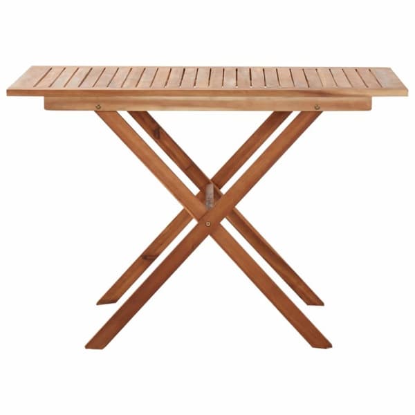 vidaXL Hagebord 110x67x74 cm heltre akasie