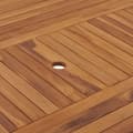 Miniatyrbilde 2 av 7: vidaXL Hagebord 150x150x75 cm heltre teak