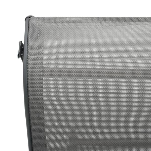 vidaXL liggestol aluminium og textilene