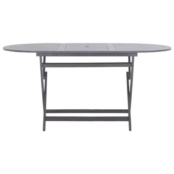 vidaXL Kokoontaittuva puutarhapöytä 160x85x75 cm täysi akaasiapuu