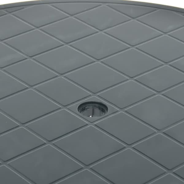 vidaXL havebord 89 cm plastik grøn