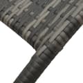 Miniatyrbillede 6 af 7: vidaXL foldbar liggestol polyrattan grå