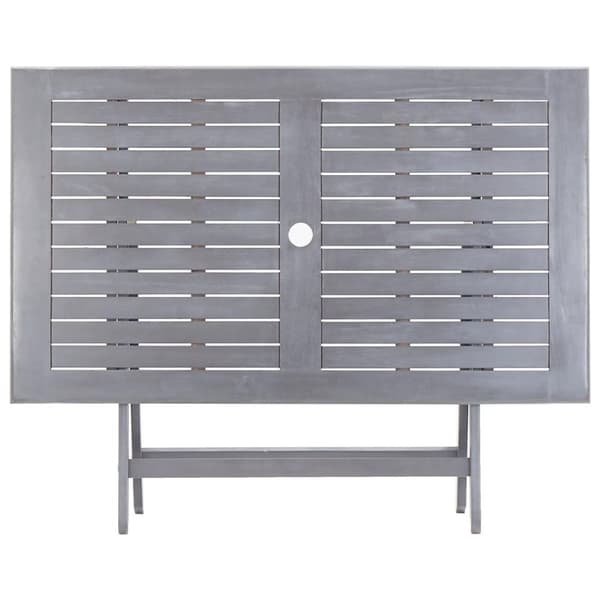 vidaXL Kokoontaitettava puutarhapöytä 120x70x75 cm täysi akaasiapuu