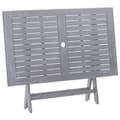 Pikkukuva 7 / 10: vidaXL Kokoontaitettava puutarhapöytä 120x70x75 cm täysi akaasiapuu