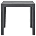 Miniatyrbilde 2 av 5: vidaXL Hagebord antrasitt 78x78x72 cm plast