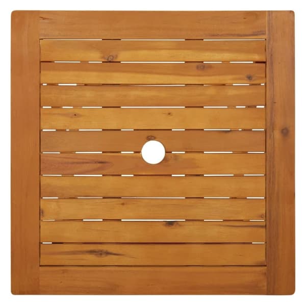 vidaXL foldbart havebord 60x60x75 cm massivt akacietræ