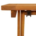 Miniatyrbillede 7 af 9: vidaXL foldbart havebord 60x60x75 cm massivt akacietræ