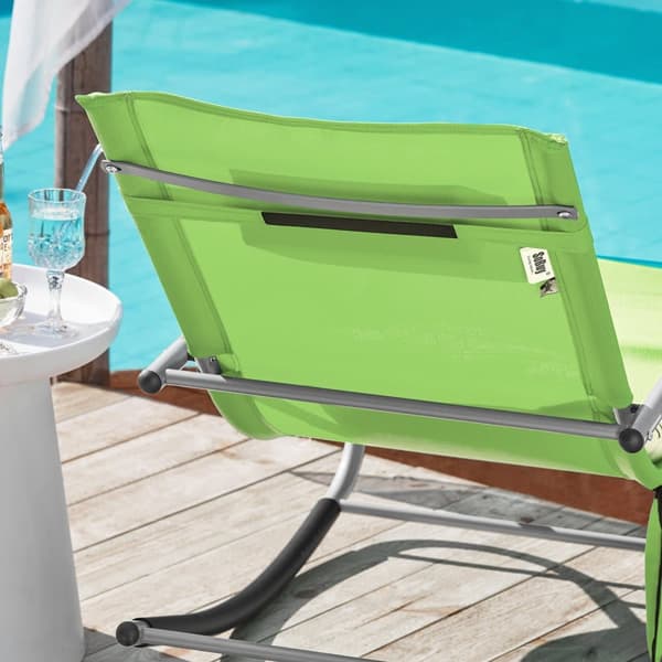 SoBuy Keinutuolit 2 kpl – Ulkokäyttöön, Ergonominen Vihreä OGS28-GRx2