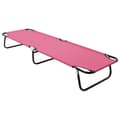 Miniatyrbillede 1 af 9: vidaXL foldbar liggestol stål pink