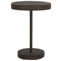Miniatyrbillede 1 af 5: vidaXL havebord 75,5x106 cm polyrattan brun
