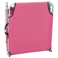 Miniatyrbillede 5 af 8: vidaXL foldbar liggestol stål og stof pink