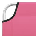 Miniatyrbillede 7 af 8: vidaXL foldbar liggestol stål og stof pink