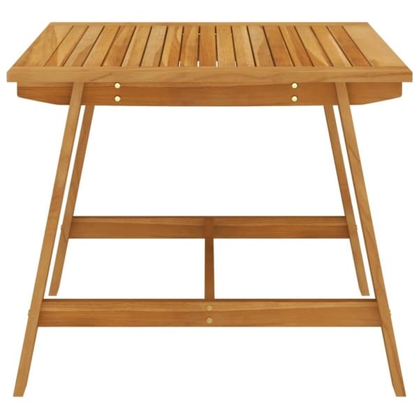 vidaXL Utendørs spisebord 88x88x74 cm heltre akasie