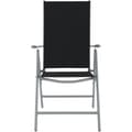 Miniatyrbild 9 av 10: Matgrupp i Aluminium med 4 stolar - silver
