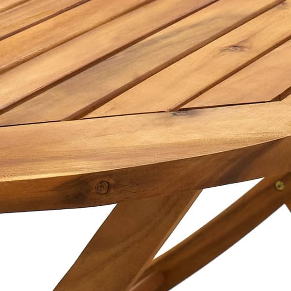vidaXL Sammenleggbart hagebord 160x85x75 cm heltre akasie