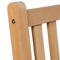 Miniatyrbild 4 av 10: vidaXL Trädgårdsstolar 2 st med gröna dynor massiv teak