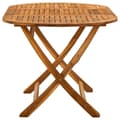 Miniatyrbillede 3 af 7: vidaXL foldbart havebord 160x85x75 cm massivt akacietræ