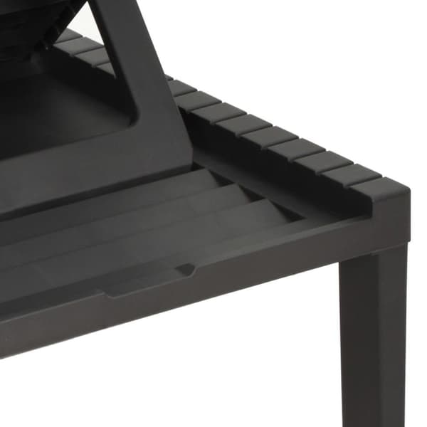 vidaXL Solseng plast antrasitt