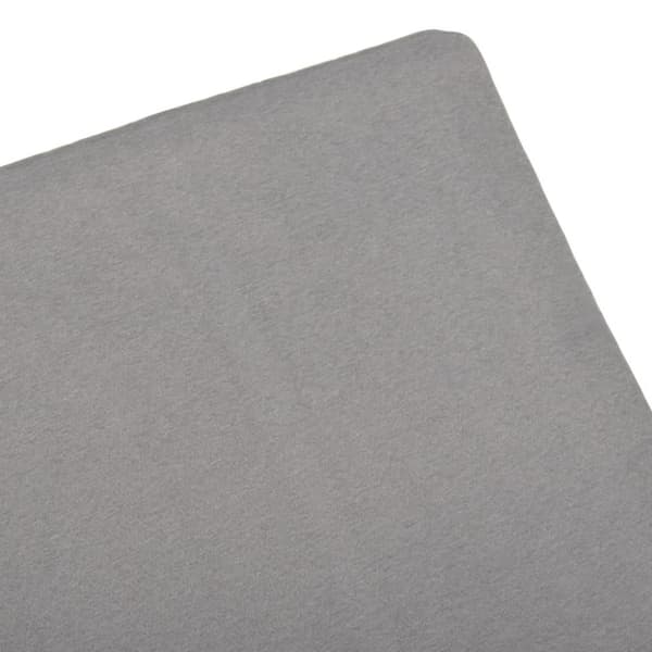vidaXL Solsäng med dyna plast antracit