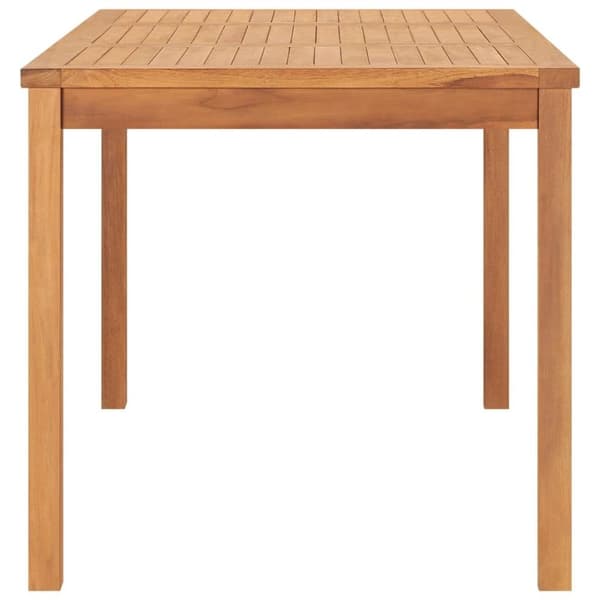 vidaXL Utendørs spisebord 160x80x77 cm heltre teak
