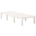 Miniatyrbillede 2 af 8: vidaXL liggestol plastik hvid