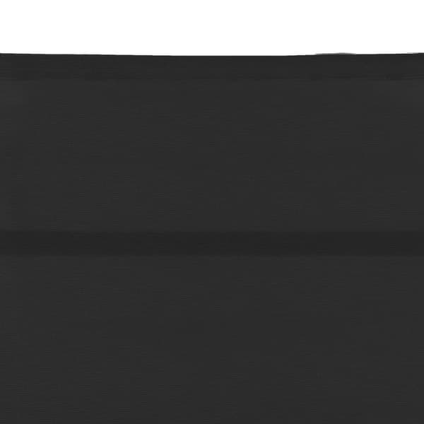 vidaXL solseng textilene og aluminium svart