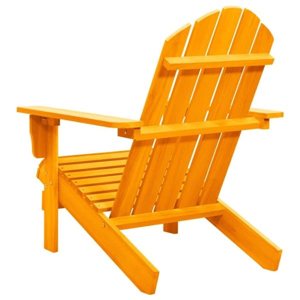 vidaXL Adirondack hagestol heltre gran oransje