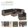Miniatyrbild 3 av 11: Loungeset/Loungegrupp Verona i konstrotting - natur