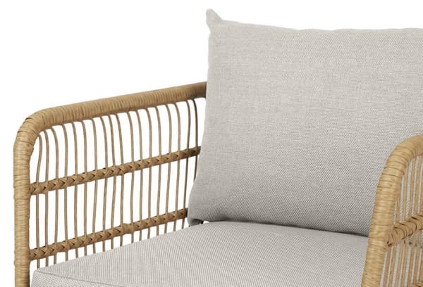 2 x  Nina havestol inkl. hynde, beige.